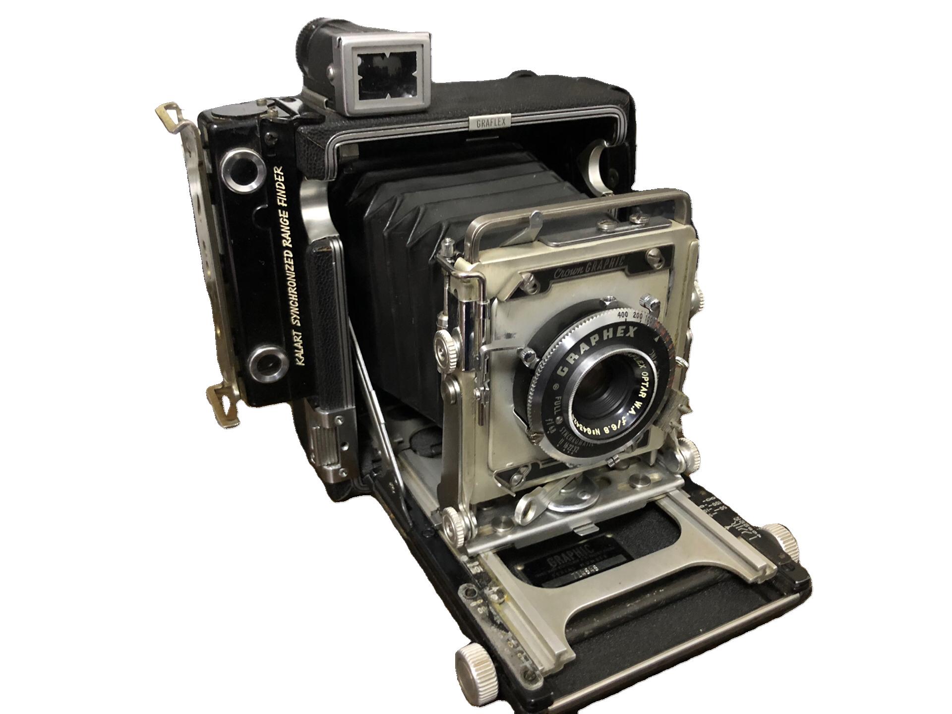 graflex crown graphic 双轨皮腔相机