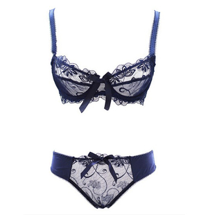 内衣内裤女套装半透明