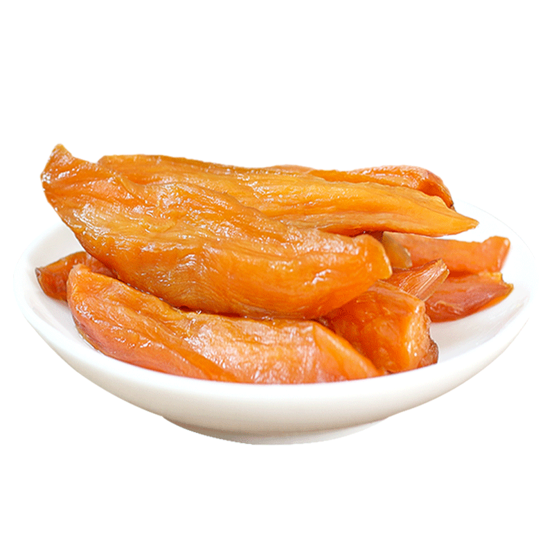 卡滋乐带皮红薯干1000g 纯农家自制番薯干天然无糖倒蒸软糯地瓜干