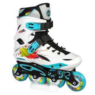 freestyle费斯z1溜冰鞋儿童直排轮滑鞋花式旱冰鞋男女专业平花鞋