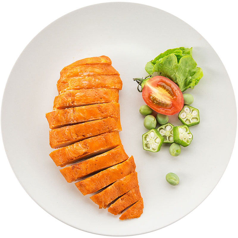 优形鸡胸肉电烤奥尔良味10袋健身即食低脂代餐鸡胸脯肉鸡肉零食