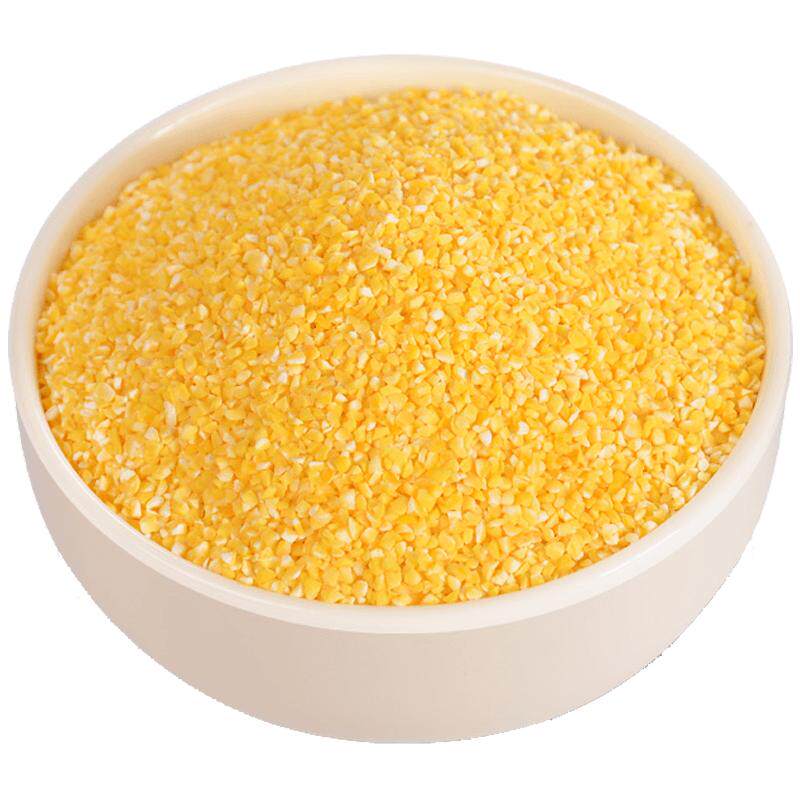 人民食品 有机玉米糁 玉米渣玉米粒苞米茬子小碴子煮米饭熬粥300g