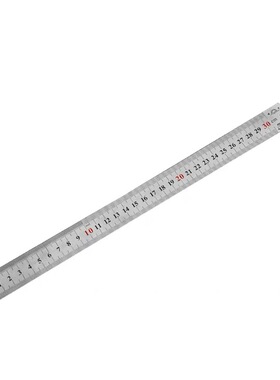 不锈钢钢直尺 钢板尺15cm加厚钢尺 钢直尺 1米 1.5米 2米尺子直尺