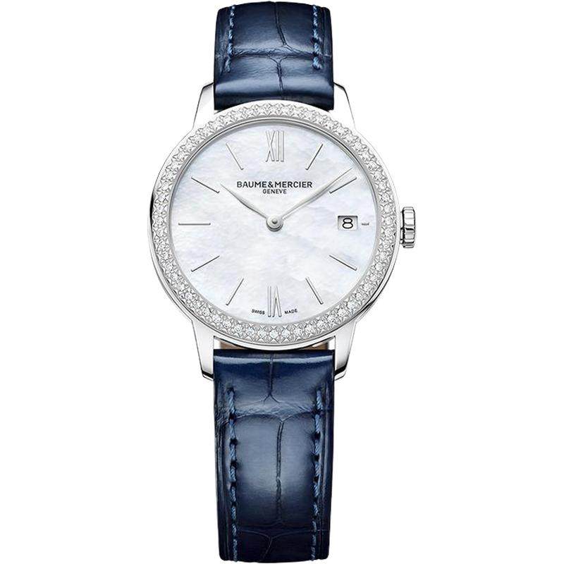 baume&mercier/名士官方正品克莱斯麦女士手表石英腕表m0a10544