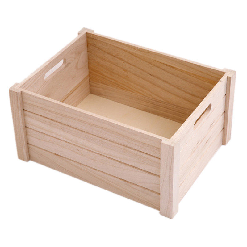实木长方形木箱子木盒子收纳盒杂物整理箱玩具衣物收纳箱厂家定做