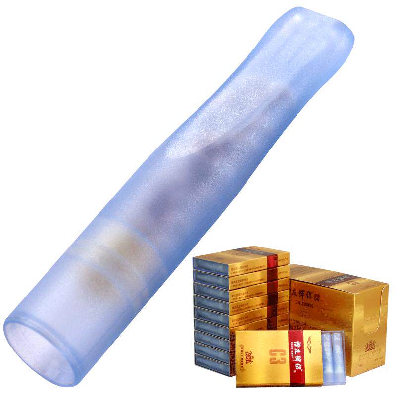 烟友伴侣男士抽烟烟嘴过滤器一次性抛弃型三重陶瓷香菸吸烟过滤嘴