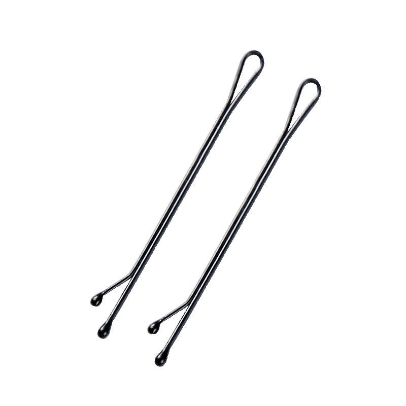 发夹黑色一字夹简约固定头发钢夹子紧发卡头饰刘海顶夹小卡子边夹