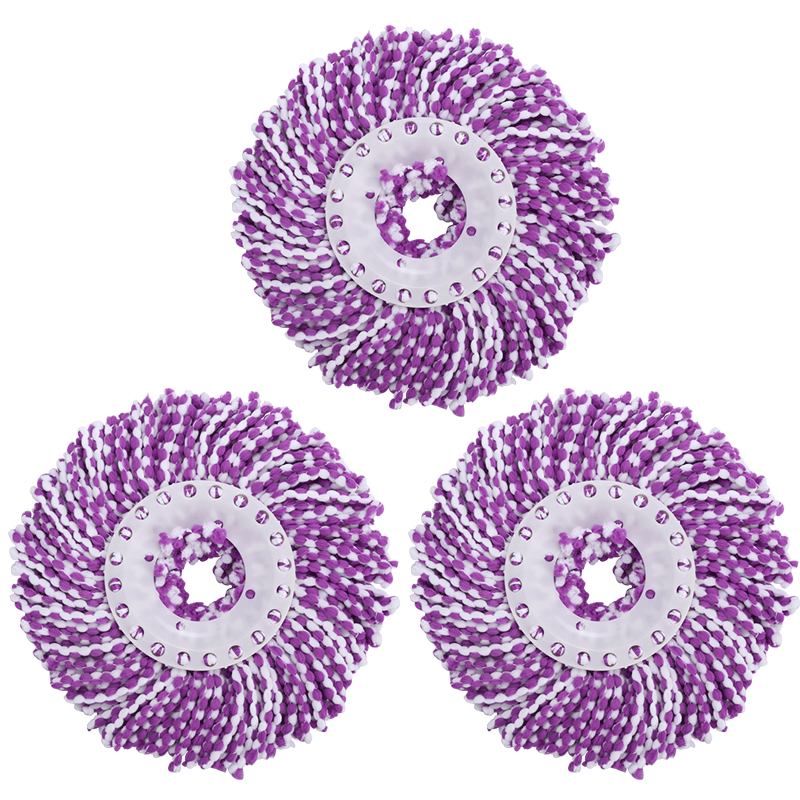 拖把头旋转拖把杆好神拖拖布头通用旋转桶拖布杆配件墩布头替换头