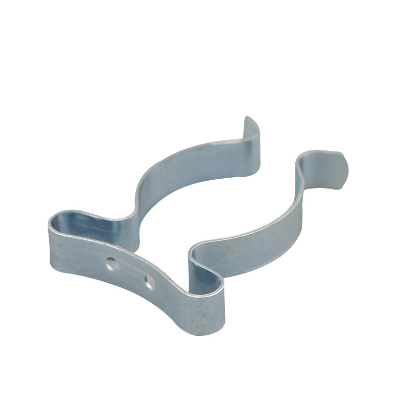 加热管固定夹弹簧片钢管卡扣片灯管夹水管夹u型卡弹片支架管扣