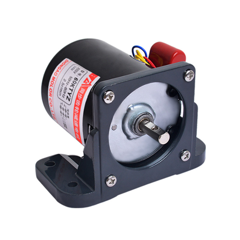 60ktyz永磁交流同步电机220v马达低速微型减速双向可控齿轮电动机