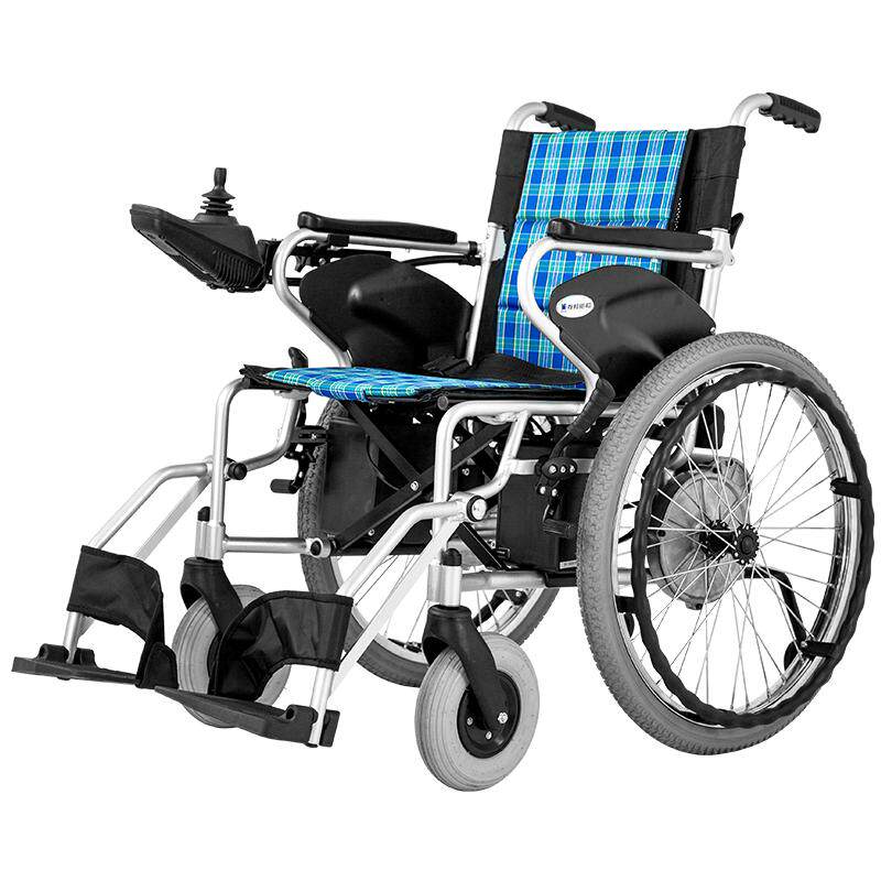 互邦电动轮椅智能全自动折叠轻便小老人电动代步车老年电动轮椅车