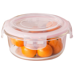 苏泊尔玻璃饭盒微波炉加热专用保鲜盒密封带盖分隔上班带饭便当盒 券