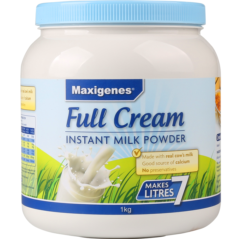 澳洲美可卓蓝胖子全脂牛奶粉1kg 学生儿童成人早餐原装进口奶粉 - ec