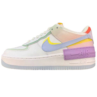 耐克nike air force   af1糖果色马卡龙空军一号女板鞋cw2630-141