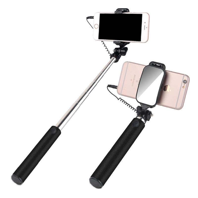 自拍杆通用型拍照神器一体式带遥控自杆拍三脚架蓝牙自拍杆棒适用华为