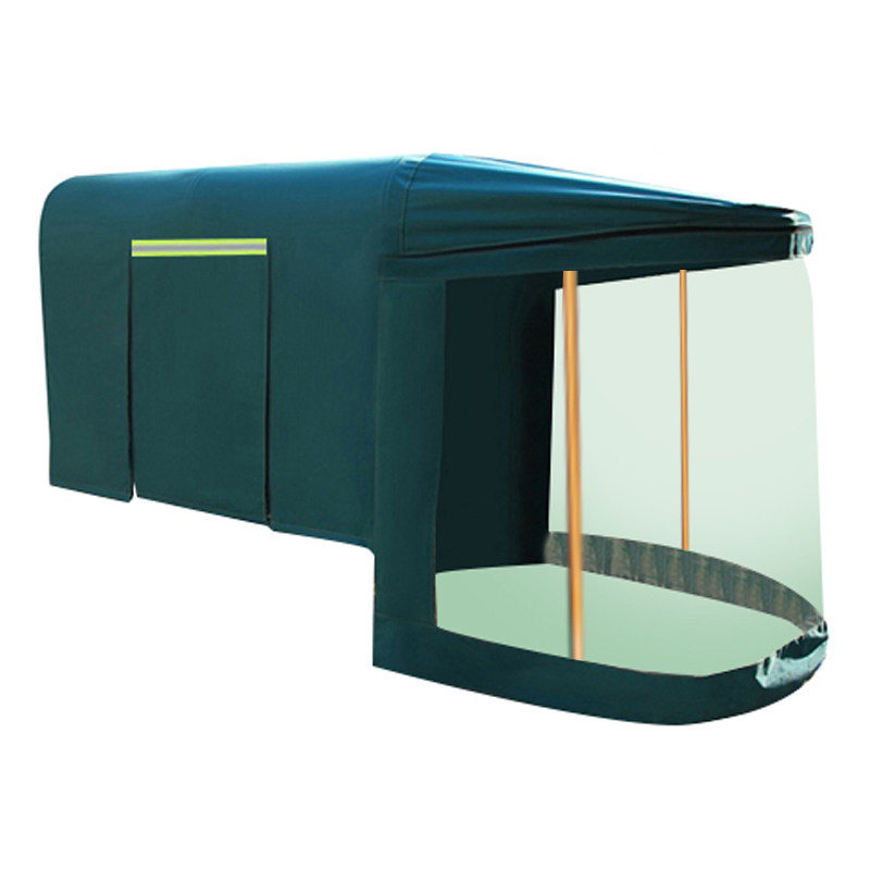 腾飞龙电动三轮车车棚遮雨挡风罩蓬加厚篷布全封闭三轮车车篷防雨