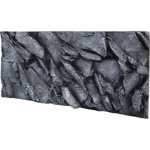 pu加长型鱼缸背景板3d立体岩石水族箱造景装饰板仿真石头布景包邮 券