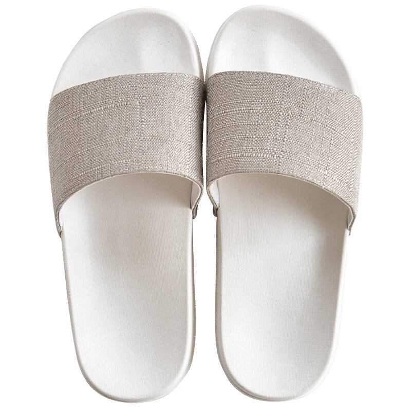 智庭夏天拖鞋男士居家情侣外穿透气厚底防滑室内时尚条纹凉拖鞋女