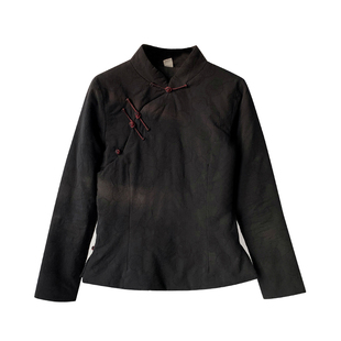 唐装女冬装中式棉衣女外套茶服民国风复古女装上衣短款旗袍棉袄 券