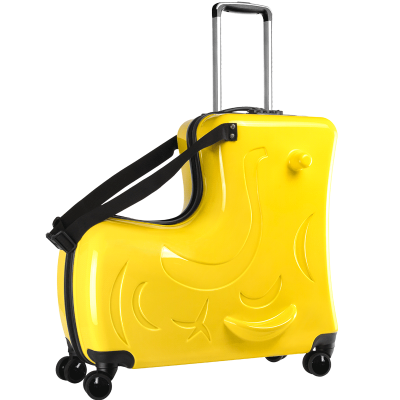 miyo儿童旅行箱可坐骑拉杆箱宝宝带娃可以骑行的小孩坐行李箱骑女