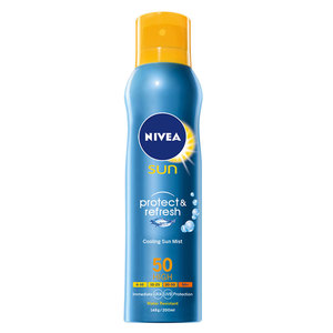 妮维雅防晒喷雾女男士防紫外线SPF50+身体隔离霜学生党全身大瓶