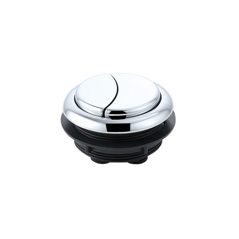 马桶水箱双按钮通用单按老式抽水马桶盖开关按键座便器冲水配件金