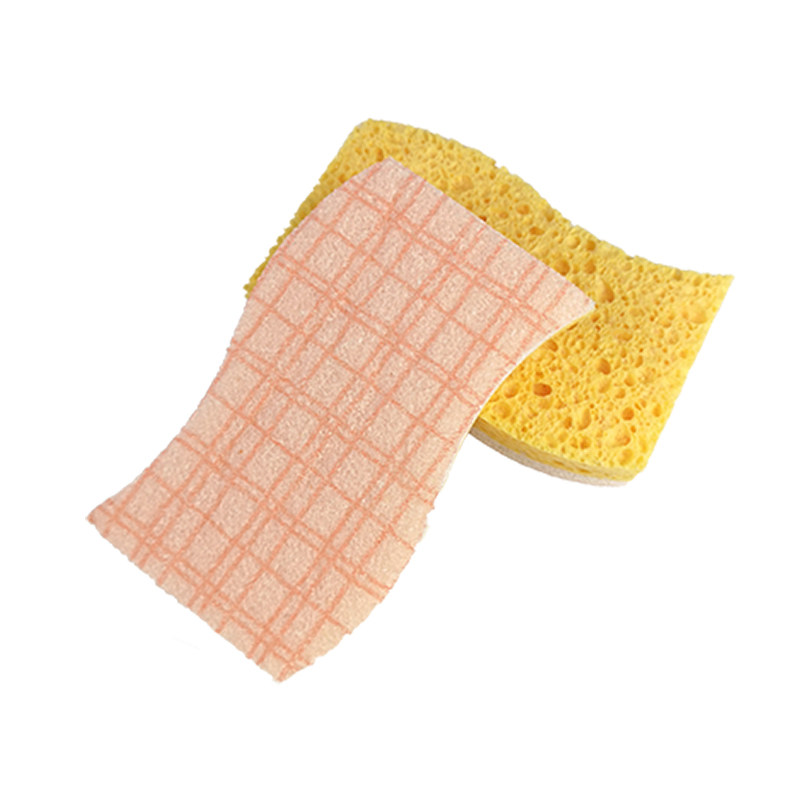 韩国frog天然木浆棉洗碗擦不粘锅用百洁布洗碗布厨房海绵抹布加厚