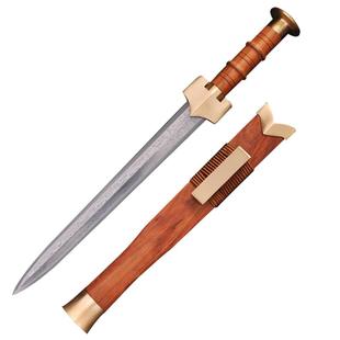 手工短剑宝剑龙泉周氏古风剑镇刀剑八面汉剑唐剑刀兵器开刃风筝 原价