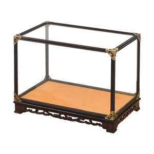 红木工艺品玻璃罩紫檀木佛像展示罩