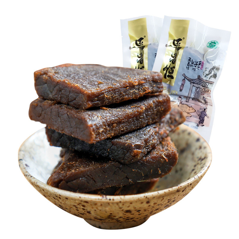 马昌恒瓦块牛肉85g 香酥牛肉干袋装五香味 四川特产德阳孝泉特色