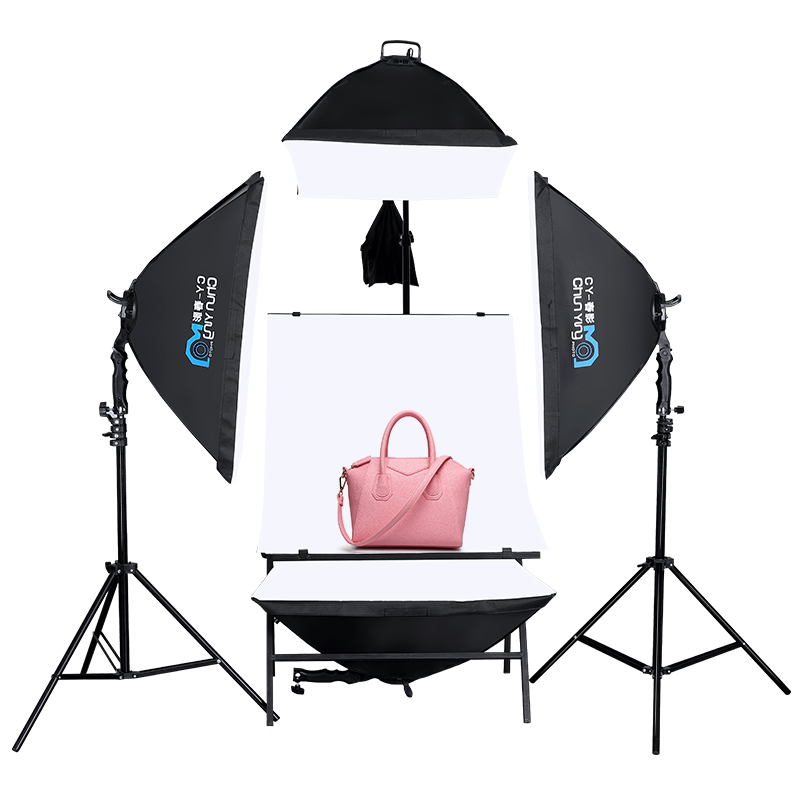led小型摄影棚套装静物拍摄台影棚设备产品拍摄灯箱电商拍照打光灯