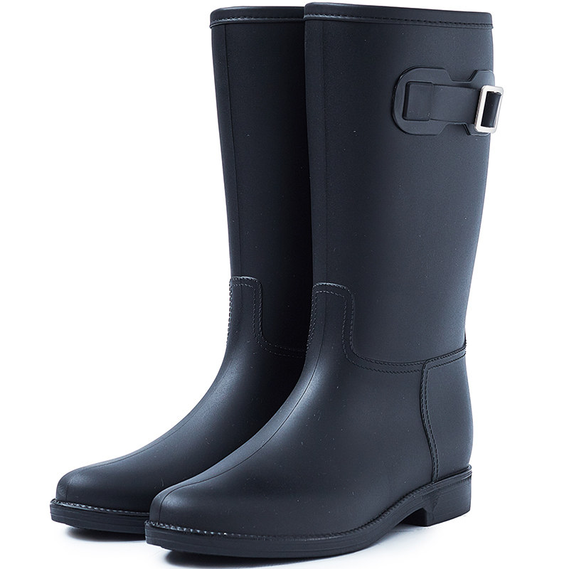 女式雨鞋女日系时尚款外穿中筒水靴胶鞋防水防滑水鞋女士雨靴冬季