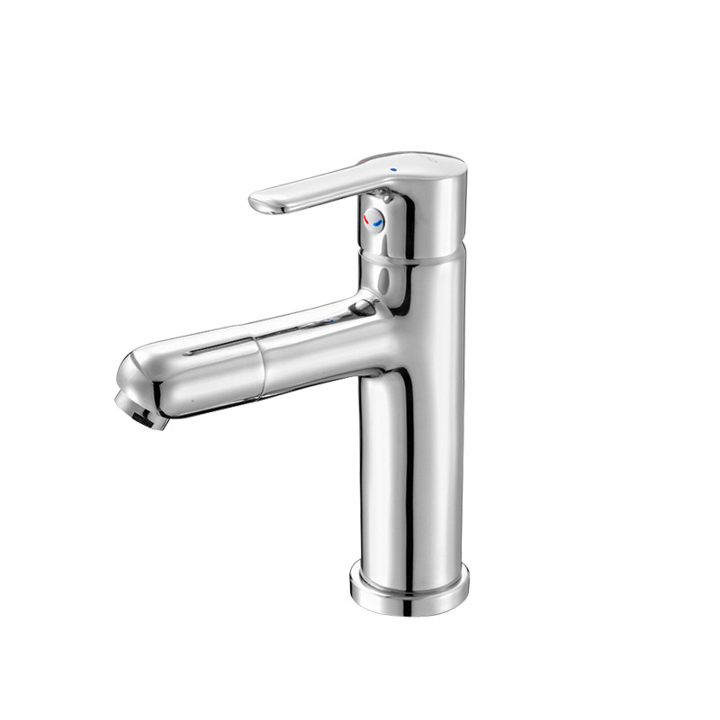 九牧台上盆水龙头加高款冷热卫生间浴室柜洗脸盆洗手池洗漱台单孔