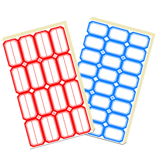 手写记号自粘性不干胶小标贴口取纸标签标价便签办公分类口曲纸商