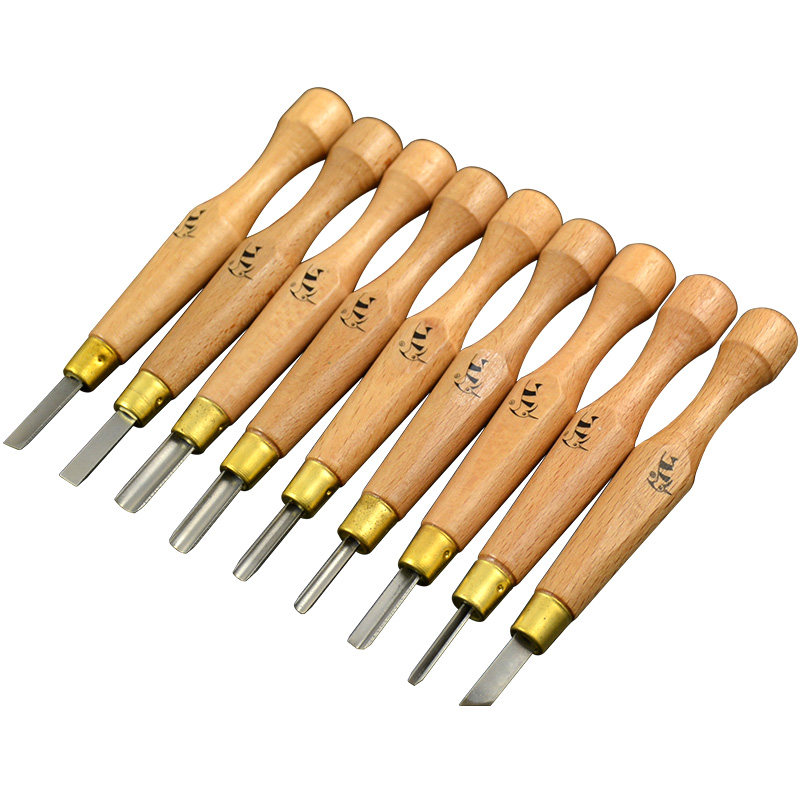 啄木鸟版画刻刀单支雕刻刀手工木雕工具橡皮章刻刀利刃木刻木雕刀