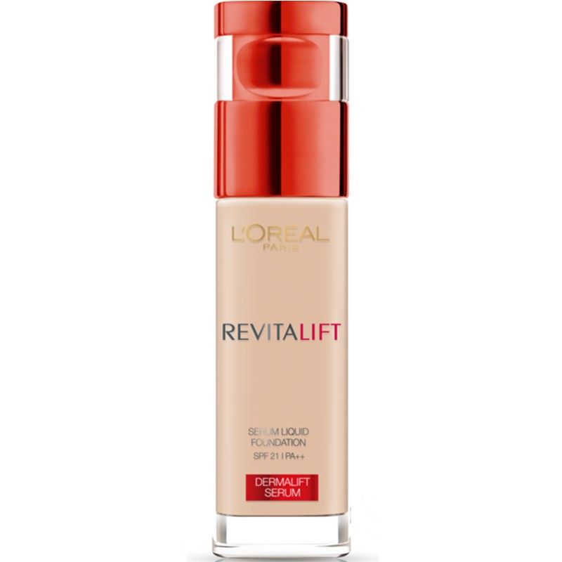 [国庆狂欢季]欧莱雅复颜提拉紧肤积雪草精华粉底液持妆遮瑕保湿