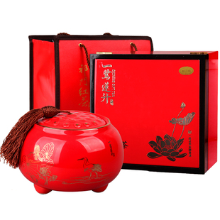 礼盒装售罄景德镇300g特级明前嫩芽中国茶叶小罐浮梁茶礼祁门红茶