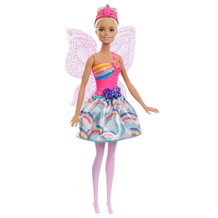 芭比蝴蝶公主仙子玩具带翅膀娃娃