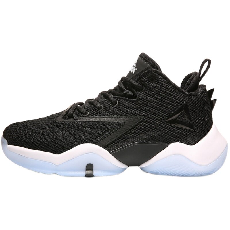 匹克态极闪电篮球鞋官方正品男士减震耐磨学生舒适实战球鞋白h - 匹克