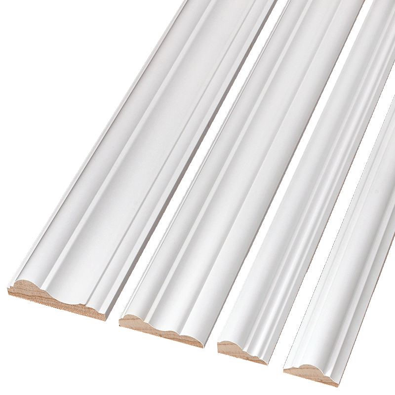 实木线条电视背景墙边框欧式墙面装饰烤漆木线条白色压边条石膏线