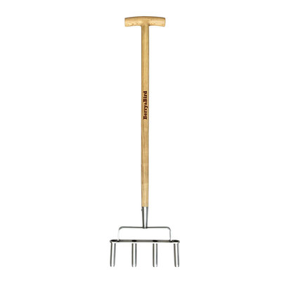 花小白草坪松土打孔神器英国松土器