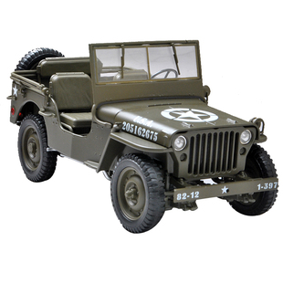威利1:18吉普威利斯jeep1941willysmb仿真车模玩具合金