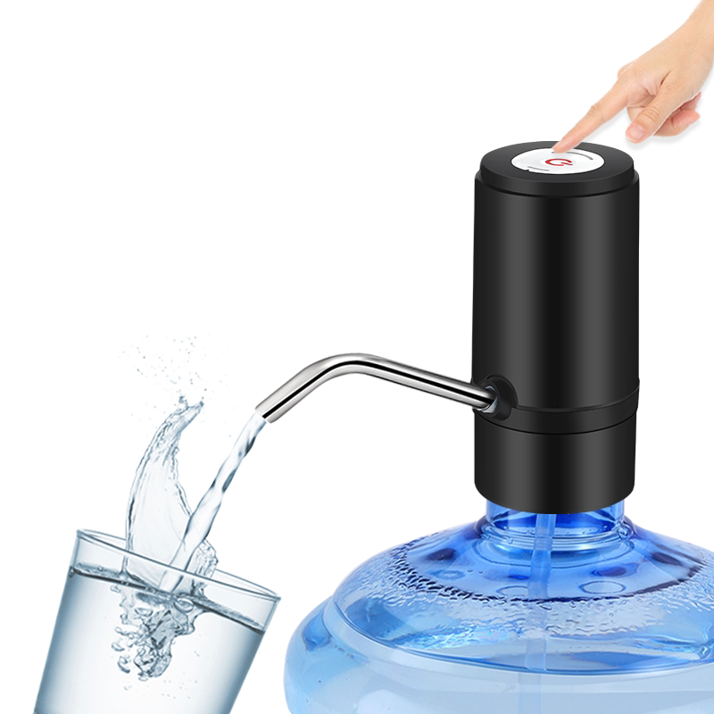 桶装水抽水器家用矿泉纯净水桶压水按压自动饮水机电动上水出水器