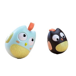 曼龙婴儿不倒翁3-6-12个月宝宝音乐儿童早教0-1岁小孩益智玩具