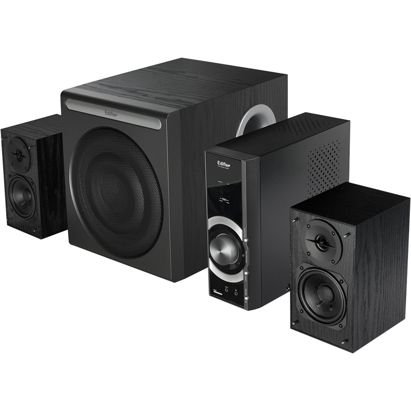 edifier/漫步者 c3 多媒体电脑音箱独立功放 2.1有源低音炮音响