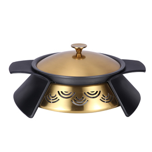 商用圆形干锅炉诸葛烤炉酒精烤鱼炉