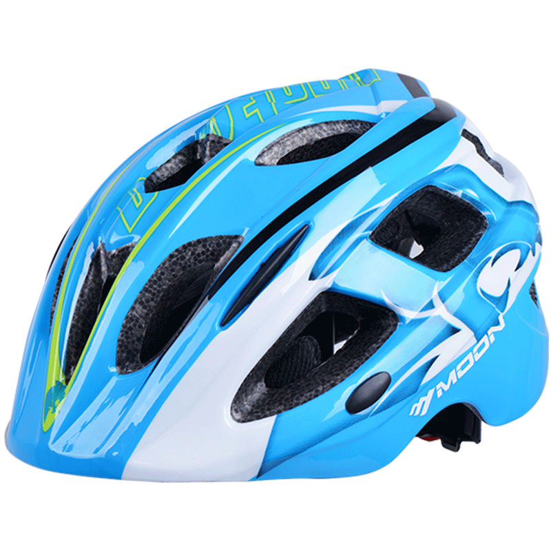 moon儿童骑行头盔 自行车骑行装备护具男女童 轮滑溜冰旱冰安全帽