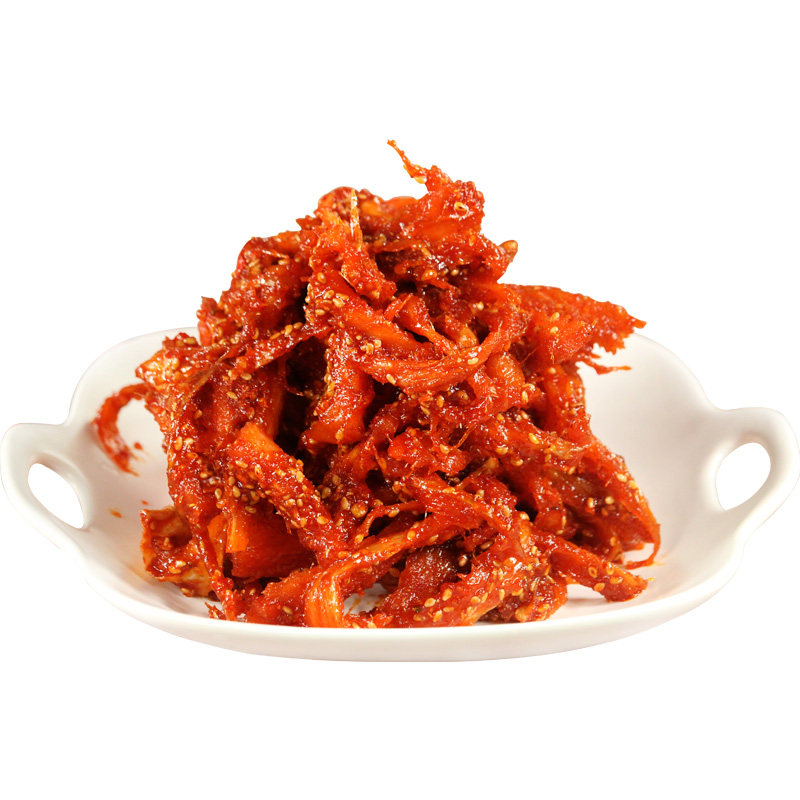延边生拌香辣明太鱼丝 延吉特产 零食 即食手撕朝鲜族东北新鲜拌