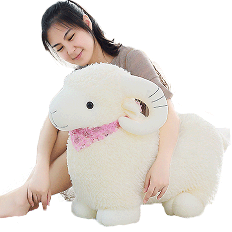 可爱羊羊毛绒玩具小绵羊公仔苏西大号陪伴女孩玩偶布娃娃公仔礼物