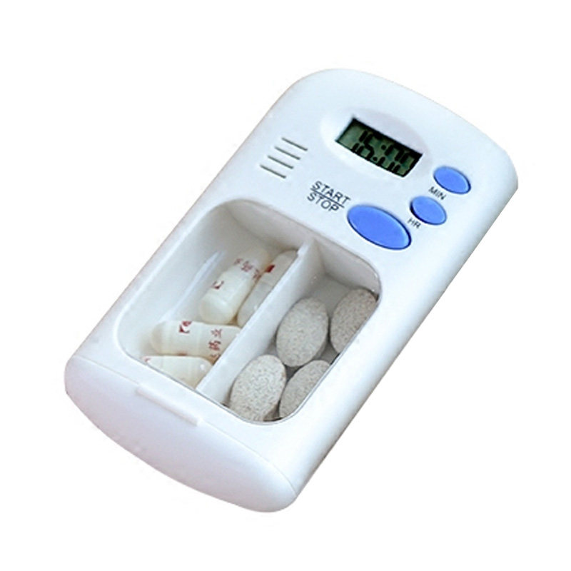 薬盒智能电子药盒定时吃药提醒器老人用便携随身小号分装一周药盒